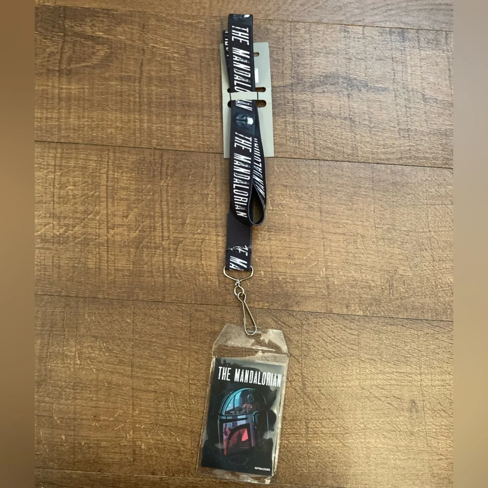 Disney mandalorian lanyard